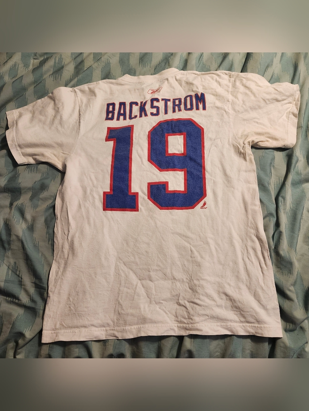 N.BACKSTROM Washington Capitals 2011 Winter Classic T-Shirt Men's Size Large